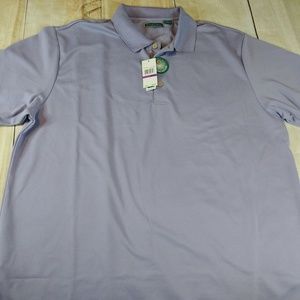 Cubavera polo size 2X purple NWT